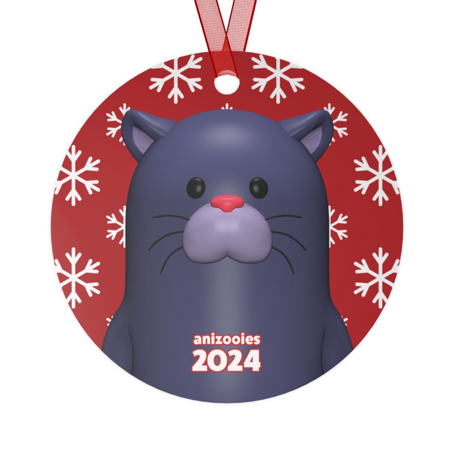 Portia Nightshade – Metal Christmas Ornament
