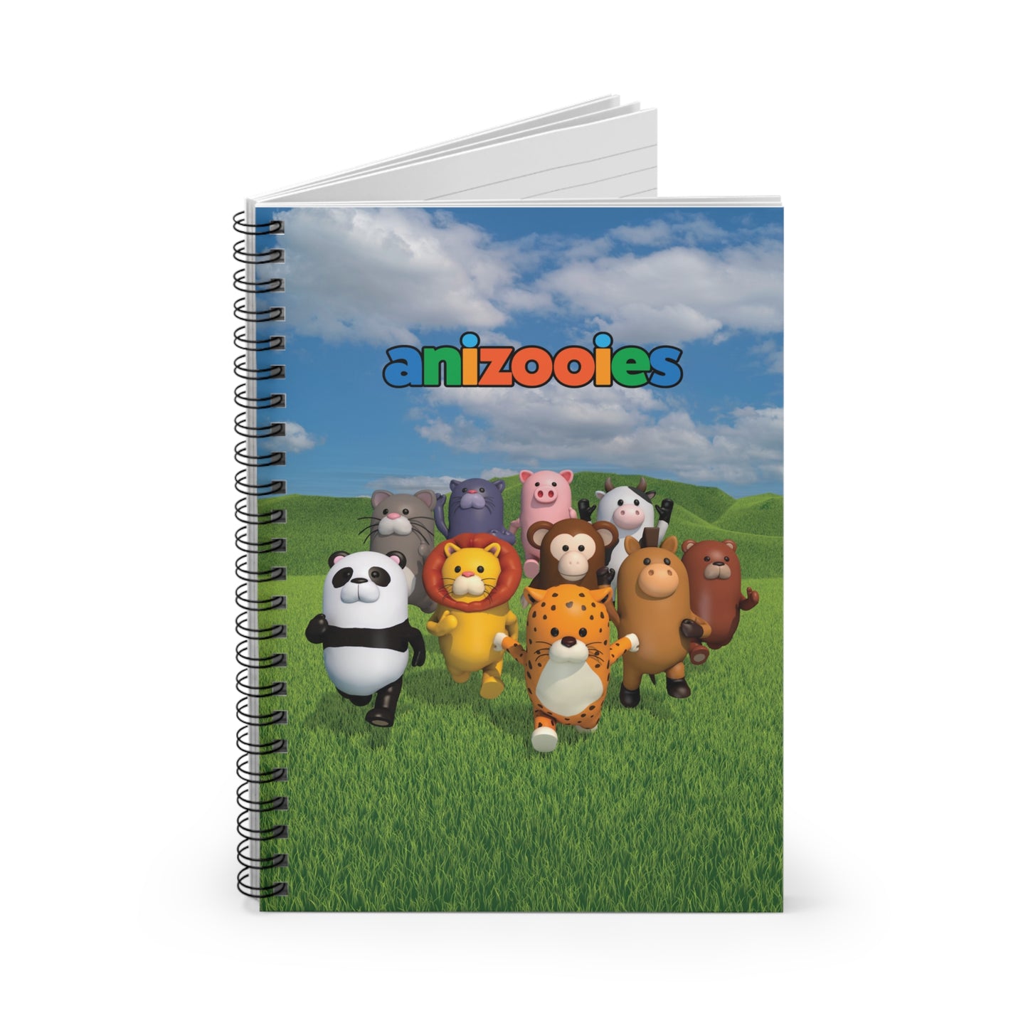 Anizooies Spiral Notebook