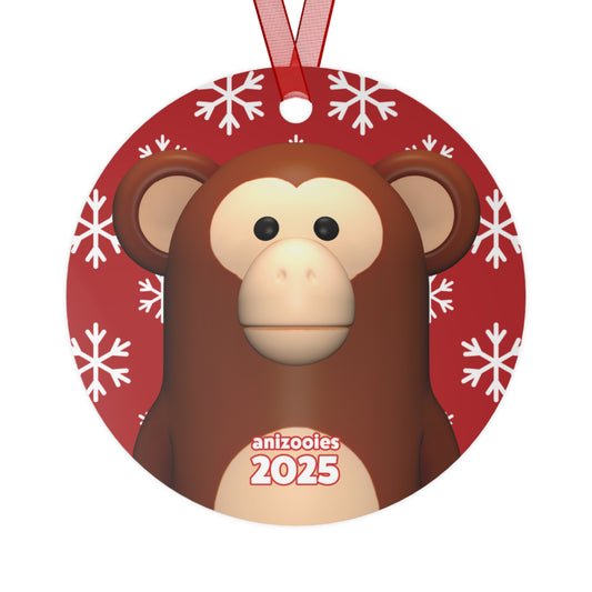 Jasper Jungletail – Metal Christmas Ornament