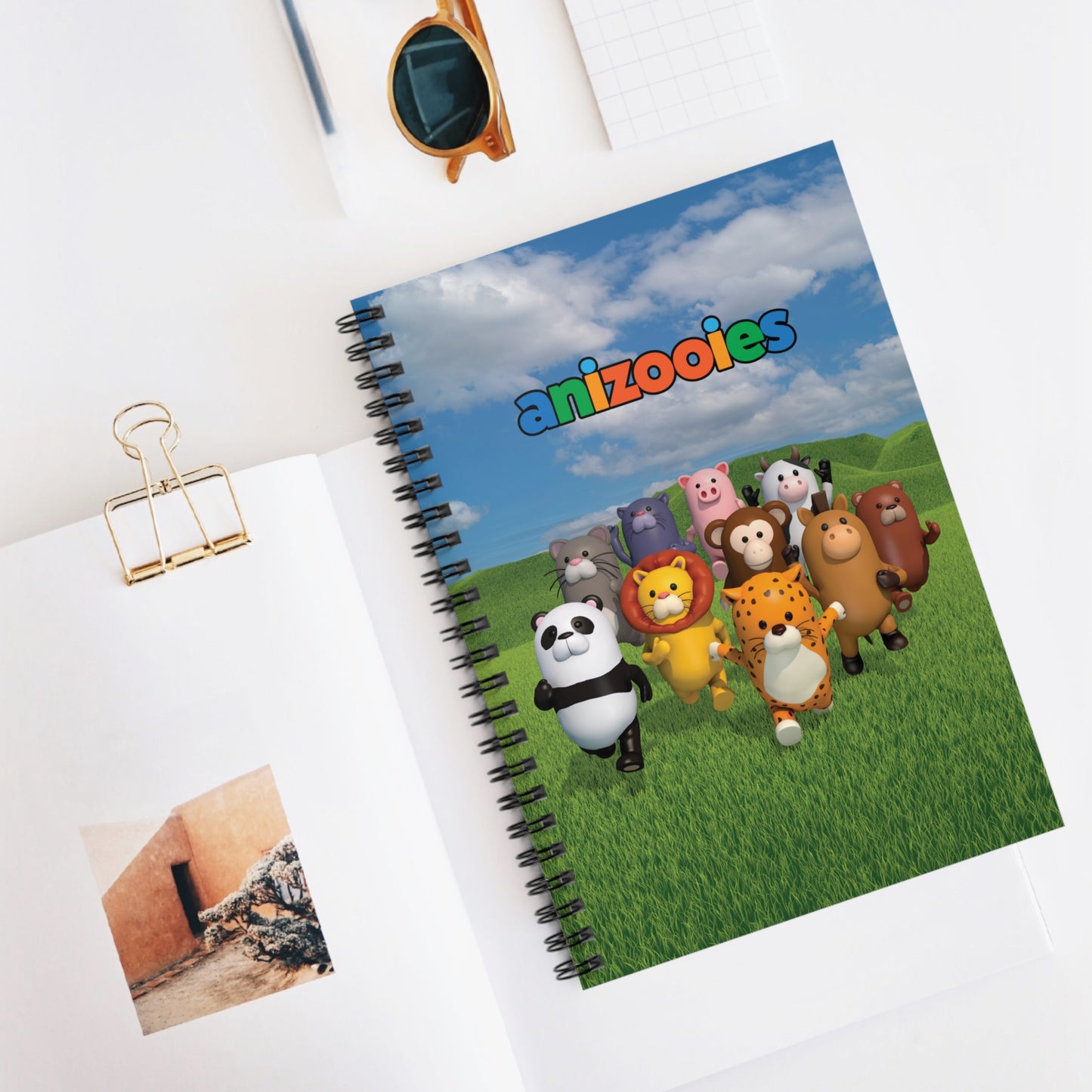 Anizooies Spiral Notebook