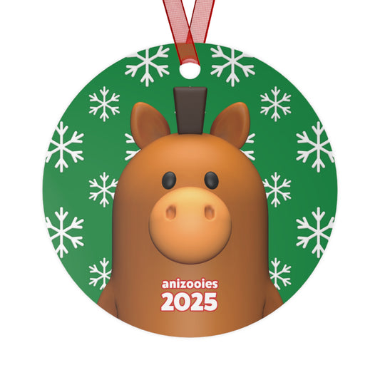 Diego Thunderhoof – Metal Christmas Ornament