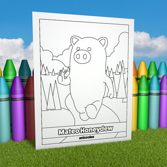 Mateo Honeydew Coloring Page