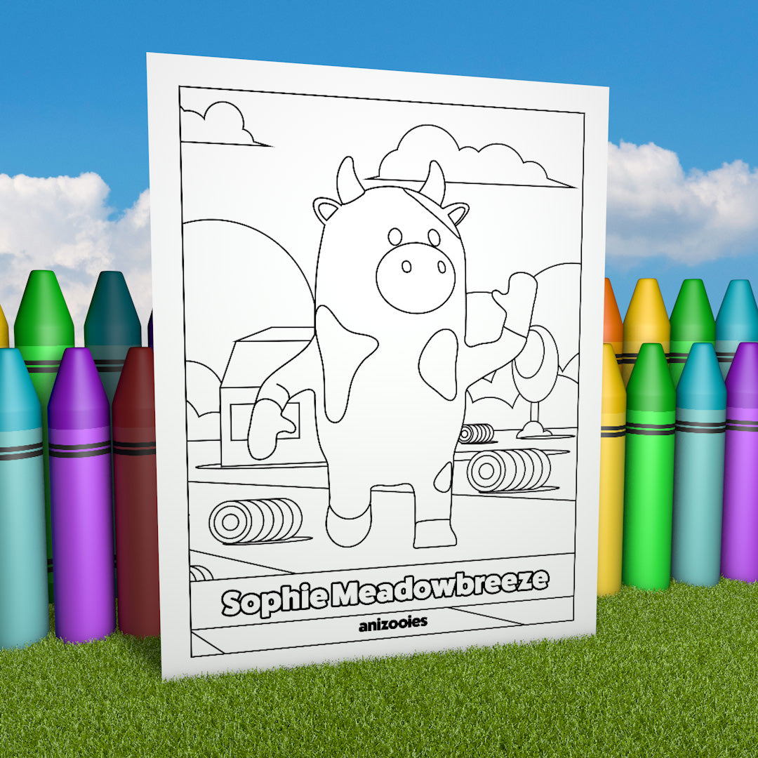 Sophie Meadowbreeze Coloring Page